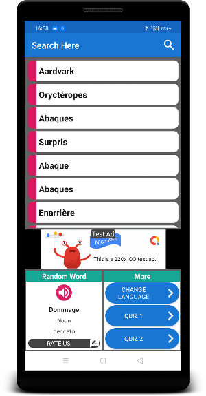 French To Italian  Dictionary Screenshot 1