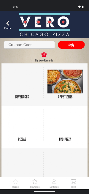 Vero Chicago Pizza Screenshot 1