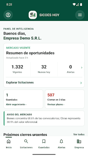 SICOES HOY Screenshot 1