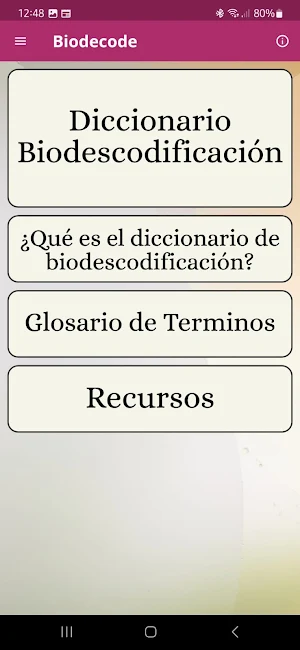Biodecode: Dolores y emociones Screenshot 0