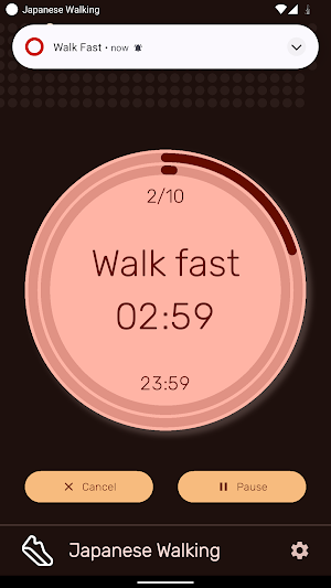 Japanese Walking Screenshot 2