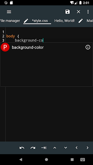 Html Editor Screenshot 2