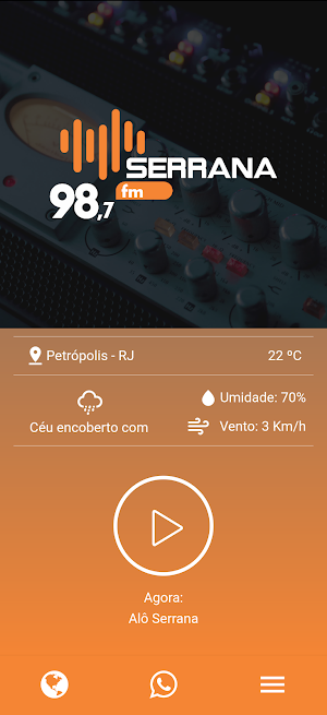 Rádio Serrana FM Screenshot 1