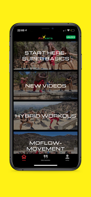 Fit Arts Anywhere Screenshot 1