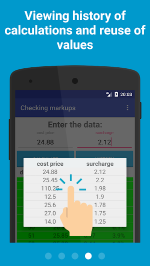 Business: Checking markups Screenshot 3