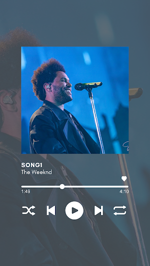 Music The Weeknd Song Mp3 Screenshot 0