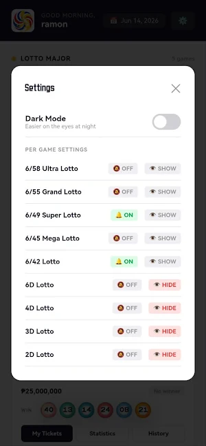Pinas Lotto Central Screenshot 2