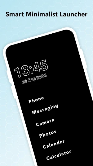 Minimal Launcher: Detox Phone Screenshot 0