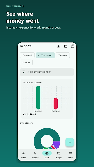 wallet manager Screenshot 0