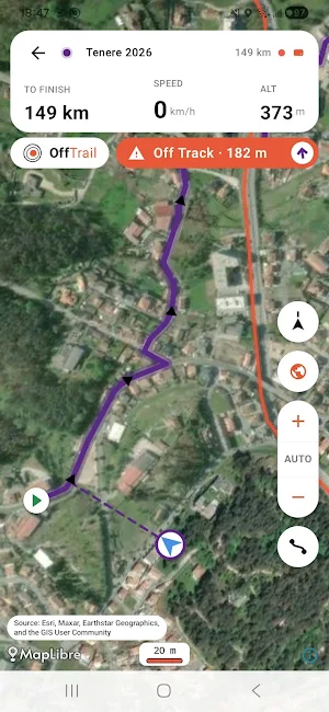 OffTrail - Offline GPX Screenshot 2