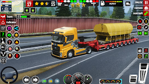 Offline Truck driving Game 3D Screenshot 1