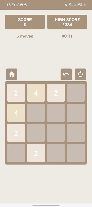 2048 Screenshot 2