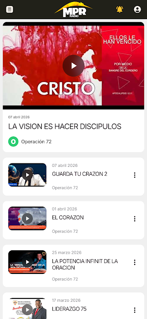 MPR RADIO Screenshot 3