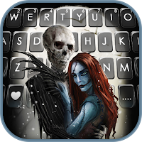 Horror Couple Skull Theme