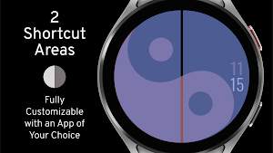 Yin Yang Animated Watch Face Screenshot 2