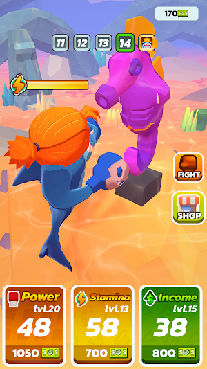 Ocean Dudes: Epic Fighting Screenshot 1