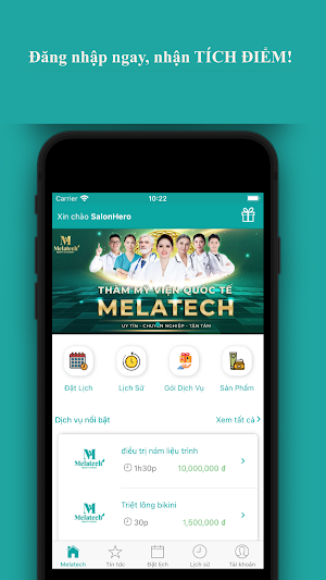 Thẩm mỹ viện Melatech Screenshot 0