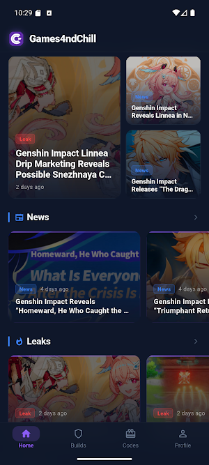 GamesAndChill - Genshin News Screenshot 3
