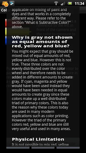 Paint Dye RYB Color Meter Screenshot 2