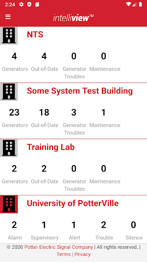 Potter IntelliView® Screenshot 0