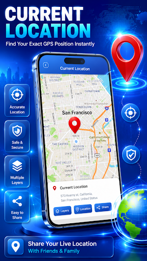 Live Location - Share Location Screenshot 0
