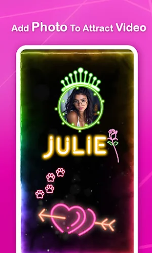 Name Video Maker - Name Art Screenshot 0
