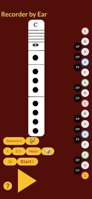Recorder by Ear Screenshot 0