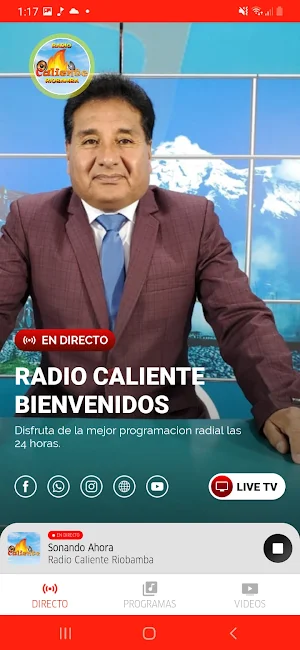 Radio Caliente Riobamba Screenshot 1