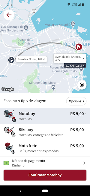 HELPNESS - CLIENTES/PASSAGEIRO Screenshot 2