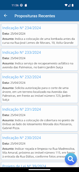 Câmara Municipal de São Roque Screenshot 2