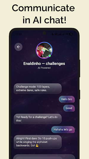 Enaldinho Fake Video Call Chat Screenshot 3