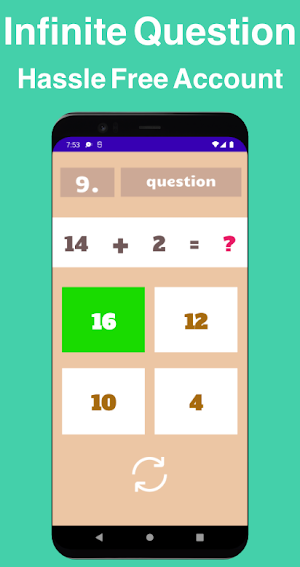 Easy addition and subtraction Screenshot 1