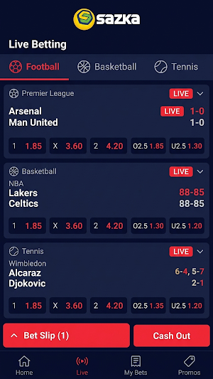 Sazkabet Screenshot 2