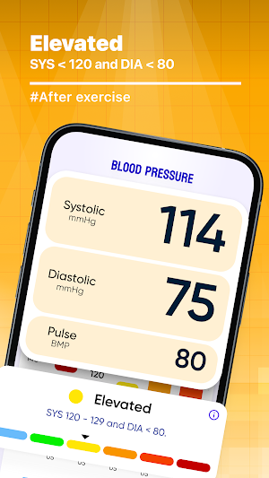 Blood Pressure Tracker Screenshot 2