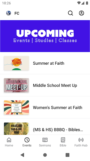 Faith Church Kent Screenshot 1
