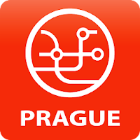 Public transport map Prague