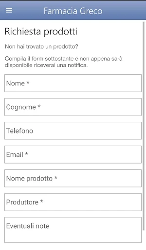 Farmacia Greco Screenshot 2