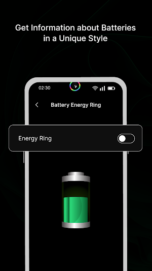 Battery Indicator Energy Ring Screenshot 3