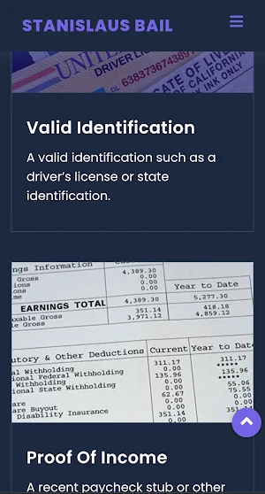 Stanislaus County Bail Bonds Screenshot 3