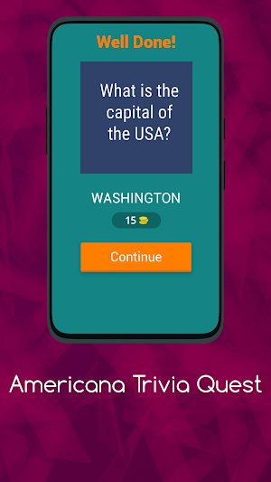Americana Trivia USA Quiz Game Screenshot 1