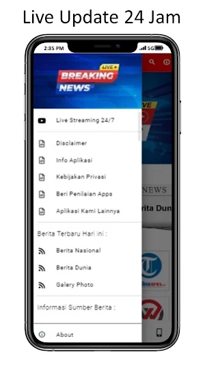 Indonesia Breaking News Screenshot 2