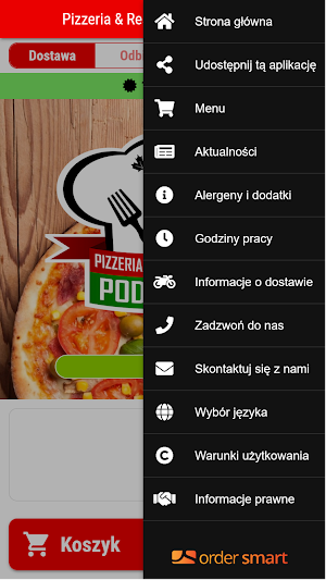 Pizzeria Restauracja Pod Lasem Screenshot 1