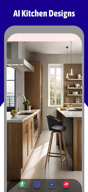 Modern Kitchen Design Ideas Screenshot 1