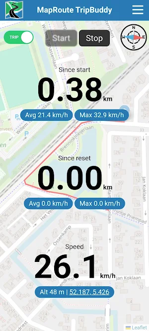 MapRoute TripBuddy Screenshot 0