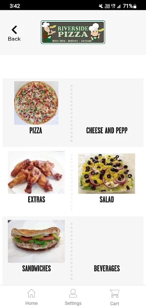 Riverside Pizza Screenshot 1