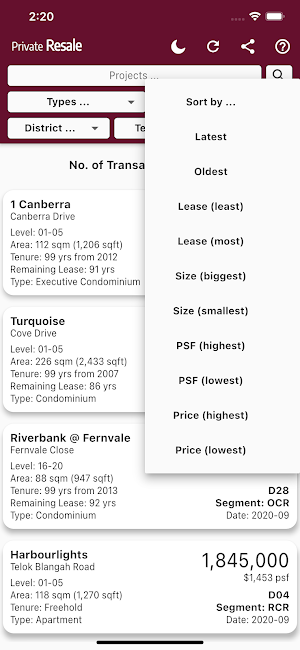 Private Resale Screenshot 2