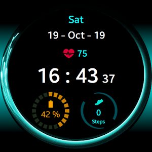 Racing Lines Watch Face Screenshot 3