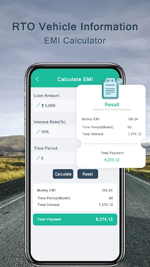 RTO Vehicle Information App Screenshot 3