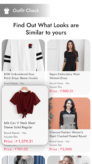 AI Outfit Finder: Find Clothes Screenshot 1