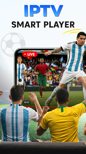 IPTV Player - Smart Live TV Screenshot 0
